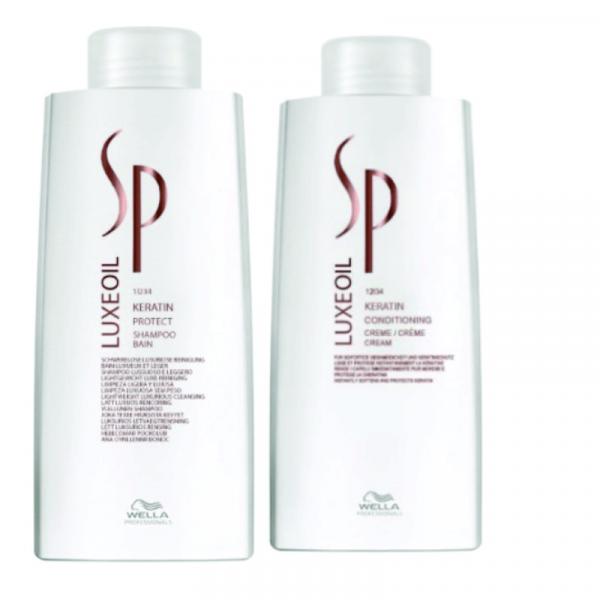 Kit Shampoo e Condicionador Wella Sp Luxe Oil Keratin