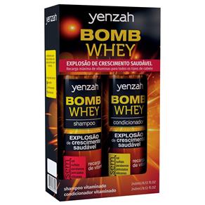 KIT Shampoo e Condicionador Yenzah Bomb Whey