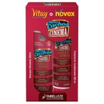 Kit Shampoo e Condicionante Novex Vitay Cachos Cinema 300ml