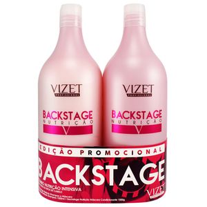 Kit Shampoo e Máscara Backstage Nutrição Vizet