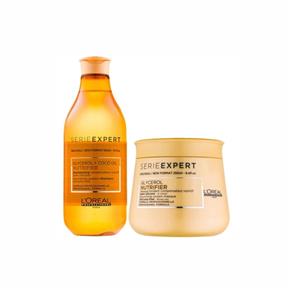 Kit Shampoo e Máscara L`oréal Nutrifier Sem Silicone