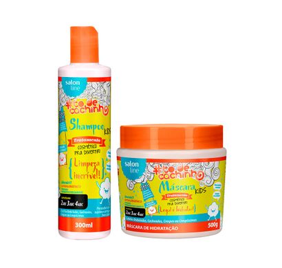 Kit Shampoo e Máscara Legal é Hidratar Kids #TodeCachinho - Salon Line