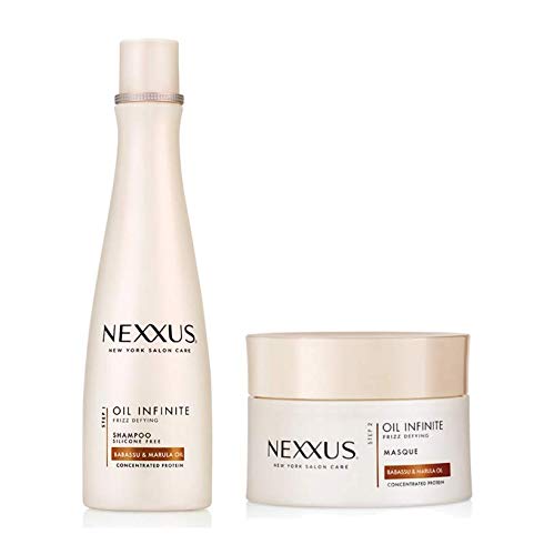 Kit Shampoo e Máscara Nexxus Oil Infinite Frizz Defying
