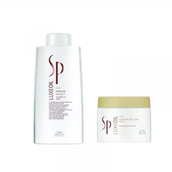 Kit Shampoo e Máscara Wella SP Luxe Oil