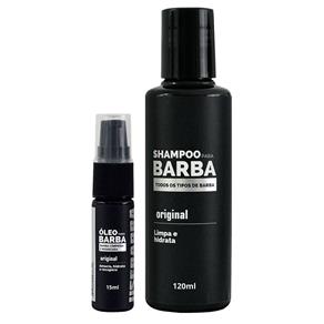 Kit Shampoo e Óleo para Barba UseBarba