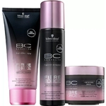 Kit Shampoo E Primer 200ml E MÁScara 150ml Schwarzkopf Professional Fibre Force Bonacure Hairtherapy