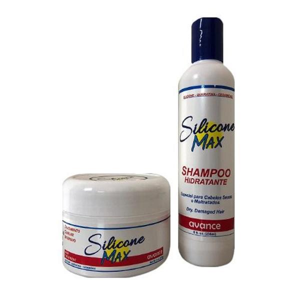 Kit Shampoo e Tratamento Intensivo Silicone Max