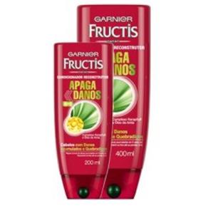Kit Shampoo Garnier Fructis Apaga Danos 400Ml + Condicionador 200Ml