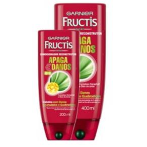 Kit Shampoo Garnier Fructis Apaga Danos 400ml + Condicionador 200ml