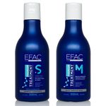Kit Shampoo Hidratante 300ml + Máscara Condicionante 300ml Efac Premium Treatment