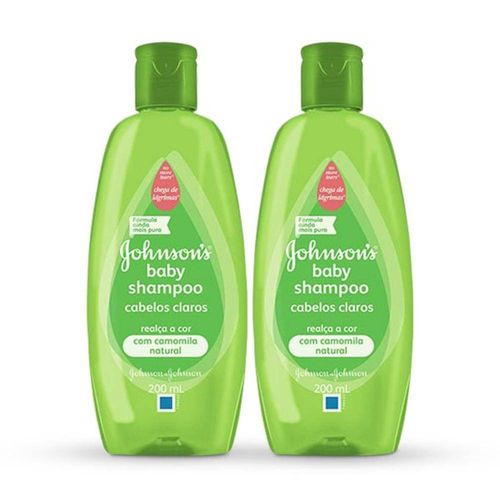 Kit Shampoo Johnsons Baby Cabelos Claros