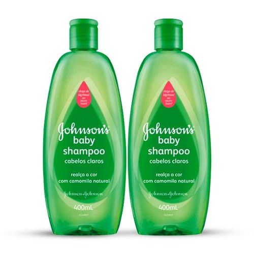 Kit Shampoo Johnsons Baby Cabelos Claros