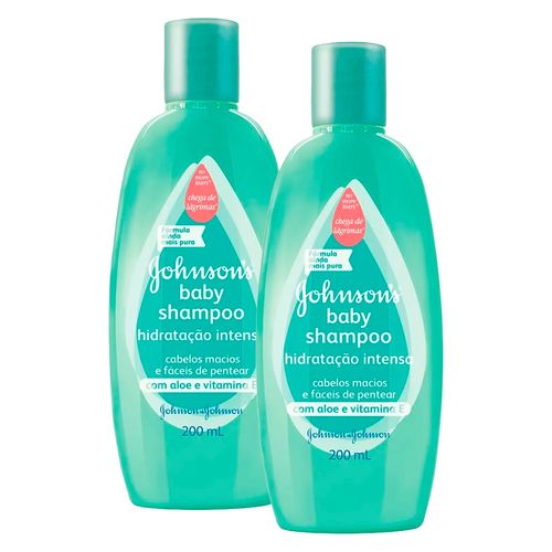 Kit Shampoo Johnson´s Baby Hidratação Intensa 200ml 2 Unidades