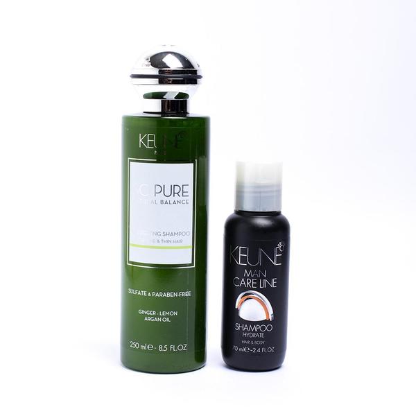 Kit Shampoo Keune So Pure Energizing + Hydrate Shampoo