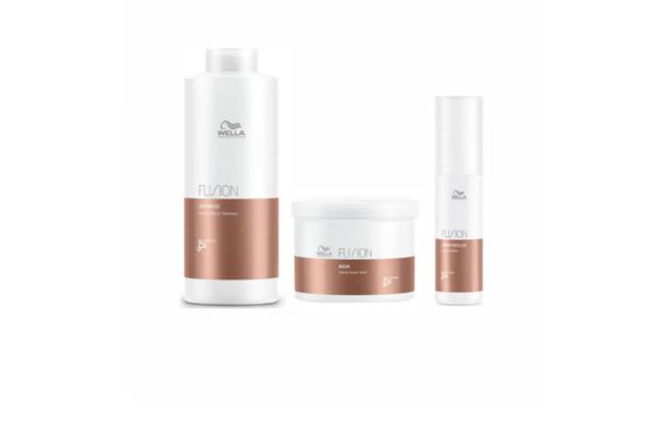 Kit Shampoo Máscara e Amino Refiller Fusion Wella Professionals