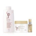 Kit Shampoo Máscara e Oil Reconstructive Elixir Sp Luxe Wella Professionals