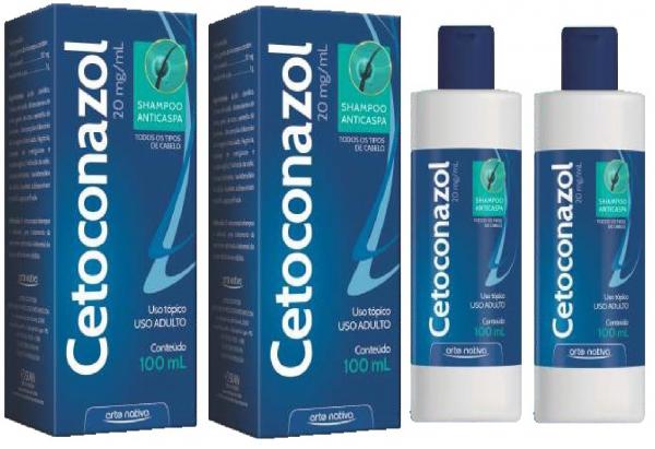 Kit Shampoo Micose Anticaspa Cetoconazol 200ml - Cimed