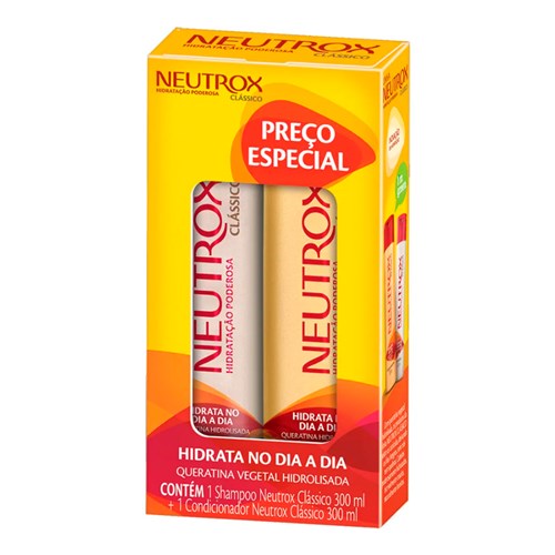 Kit Shampoo Neutrox Clássico + Condicionador Neutrox Clássico 300ml