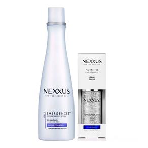 Kit Shampoo Nexxus Emergencée + Sérum Encapsulado Nutritive - 250ml+60ml