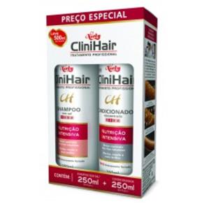 Kit Shampoo Niely Clini Hair Nutrição Intensiva 250Ml + Condicionador 250Ml