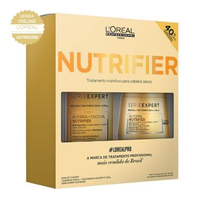 Kit Shampoo Nutrifier 300ml + Máscara de Tratamento Nutrifier 250g