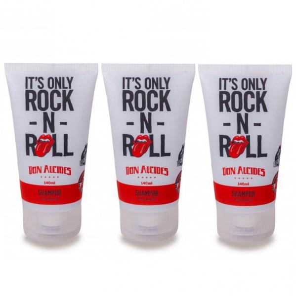 Kit - 3 Shampoo Para Barba Rolling Stones - Don Alcides