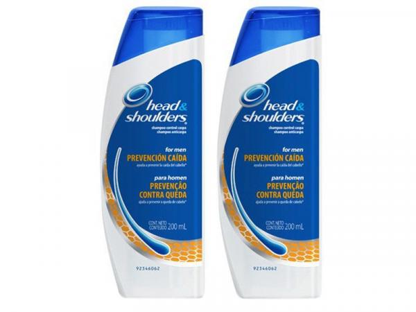 Kit Shampoo Prevenção Contra Queda - 2 Unidades - Head Shoulders