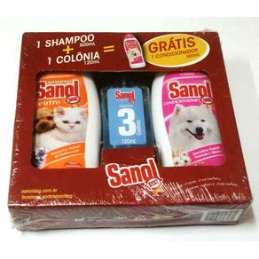 Kit Shampoo Sanol Dog 500 Ml