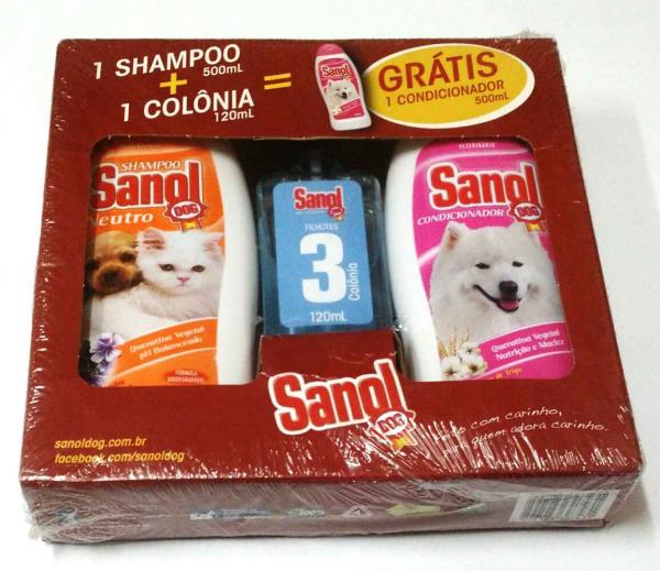 Kit Shampoo Sanol Dog