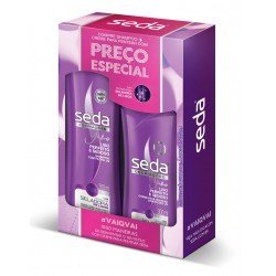 Kit Shampoo Seda Liso Perfeito 350Ml + Creme para Pentear 300Ml