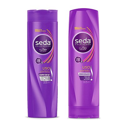 Kit Shampoo Seda Liso Perfeito 325ml + Condicionador 325ml