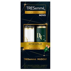 Kit Shampoo Tresemme Detox Capilar 400ml + Condicionador 200ml