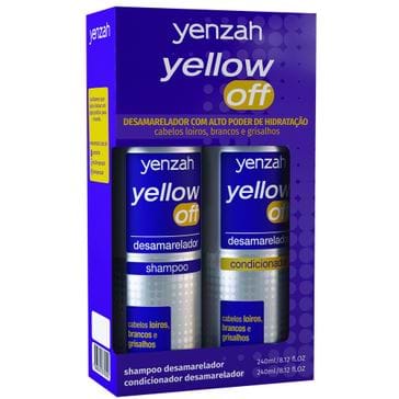 Kit Shampoo 240ml + Condicionador 240ml Yenzah Yellow Off
