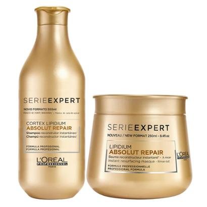 Kit Shampooampoo + Máscara L'Oréal Professionnel Serie Expert Absolut Repair Lipidium