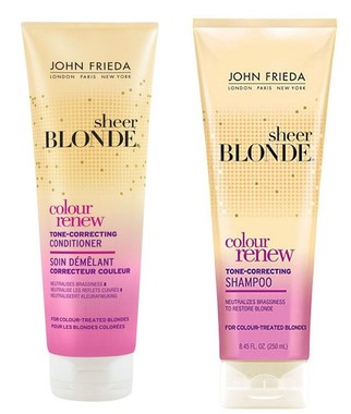 Kit Sheer Blonde Color Renew Shampoo e Condicionador 250ml - John Frieda
