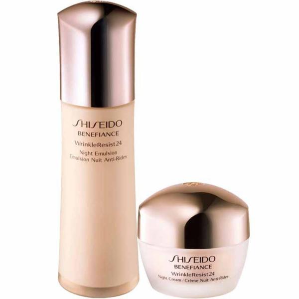 Kit Shiseido Benefiance Wrinkle Resist24 Night Treatment (2 Produtos)