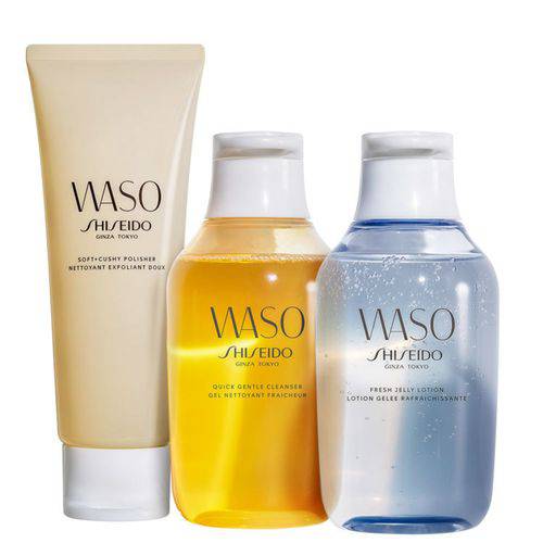 Kit Shiseido Waso Cleanser Jelly (2 Produtos)