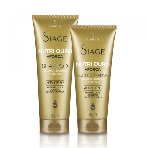 Kit Siàge Nutri Ouro: Shampoo + Condicionador - Eudora