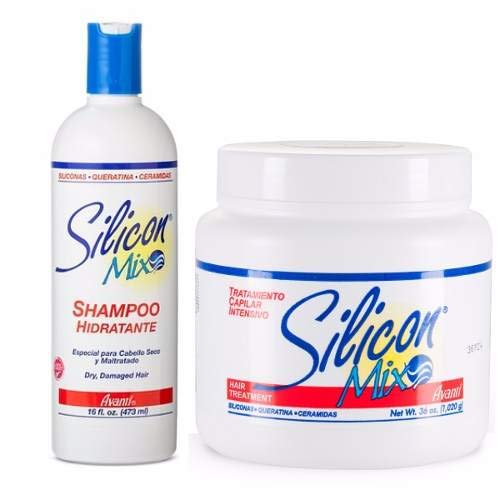 Kit Silicon Mix Avanti Shampoo 473ml e Mascara 1020ml