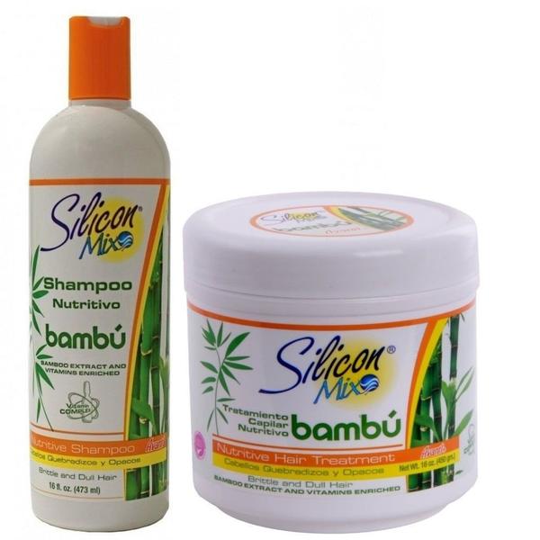 Kit Silicon Mix Bambu - Mascara 450g + Shampoo 473ml