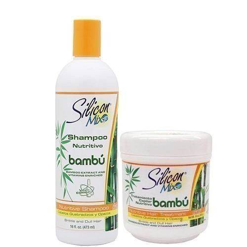 Kit Silicon Mix Bambu - Shampoo 473ml + Máscara 450g