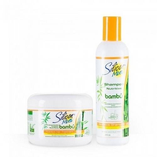 Kit Silicon Mix Bambu - Shampoo 473ml Máscara 225g