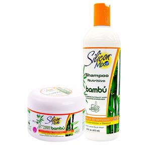 Kit Silicon Mix Bambu Shampoo e Máscara Nutritiva 225g