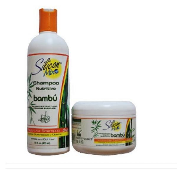 Kit Silicon Mix Bambu Shampoo + Máscara Tratamento Capilar