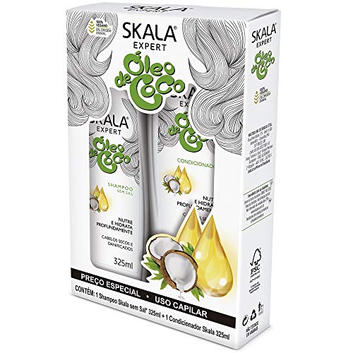 Kit Skala Expert Óleo de Coco Shampoo + Condicionador - 325ml Kit Skala Expert Óleo de Coco Shampoo + Condicionador - 325ml