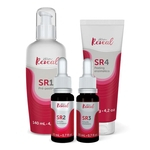 Kit Skin Reveal Peeling Ácidos Buona Vita Com 4 Ítens - Tratamento Manchas, Melasma, Envelhecimento, Cicatrizes de Acne