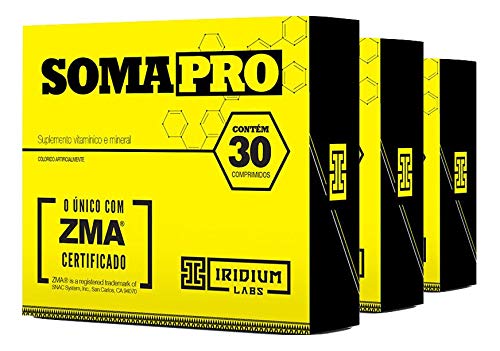 Kit Soma Pro ZMA 30 Comps - 3 Caixas