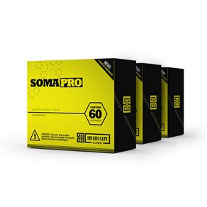 Kit 3 Somatodrol - Somapro Iridium Labs 60 Capsulas