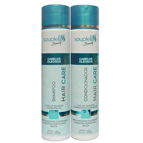 Kit Soupleliss Beauty Hair Care Shampoo + Condicionador para Cabelos Oleosos
