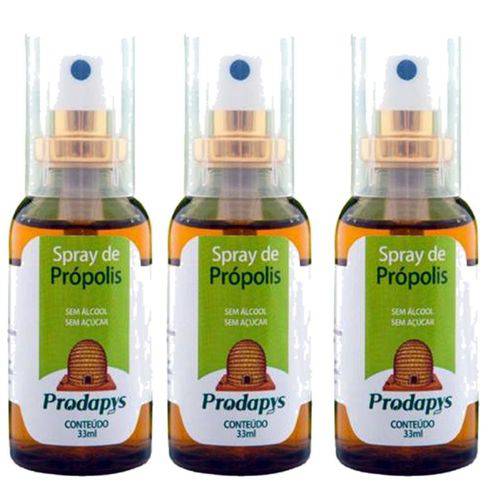 Kit 3 Spray de Própolis 33ml Prodapys